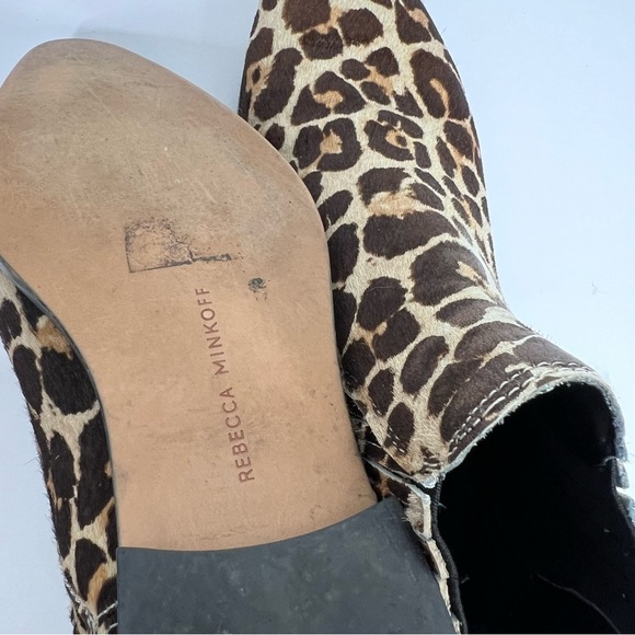 REBECCA MINKOFF Madysin Cheetah print pointed toe chelsea boot - Picture 2 of 10